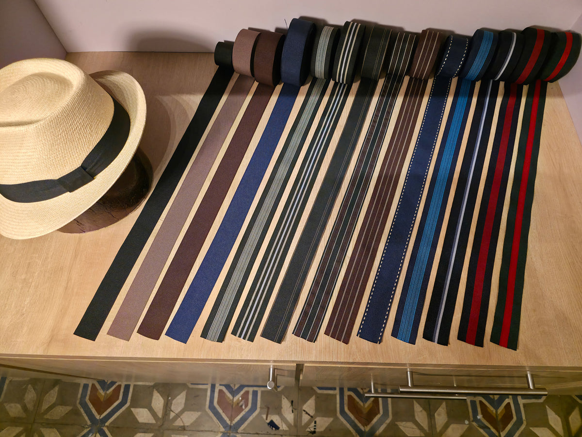 Colores de cintas disponibles