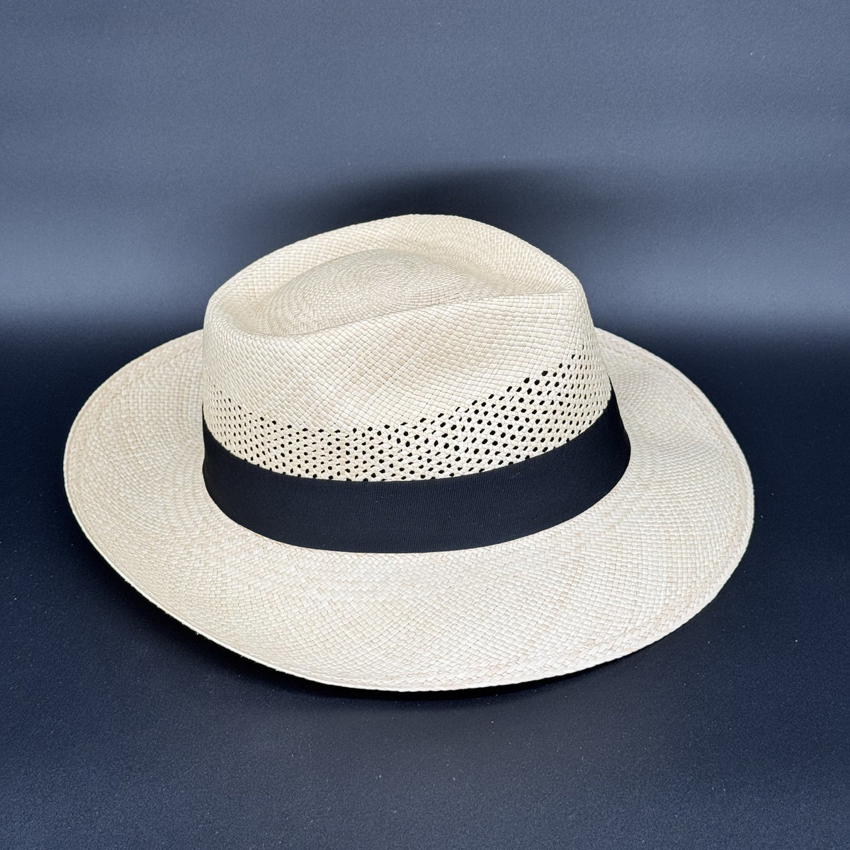 Fedora Long Brim open weave